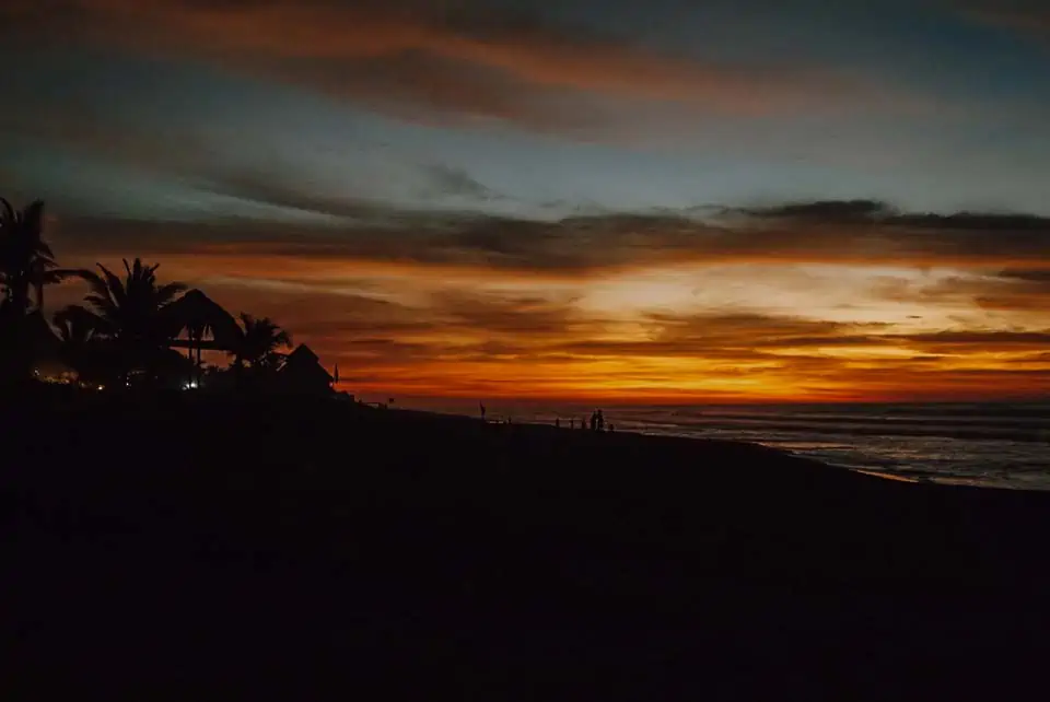 Sunset-El-Paredon-Guatemala