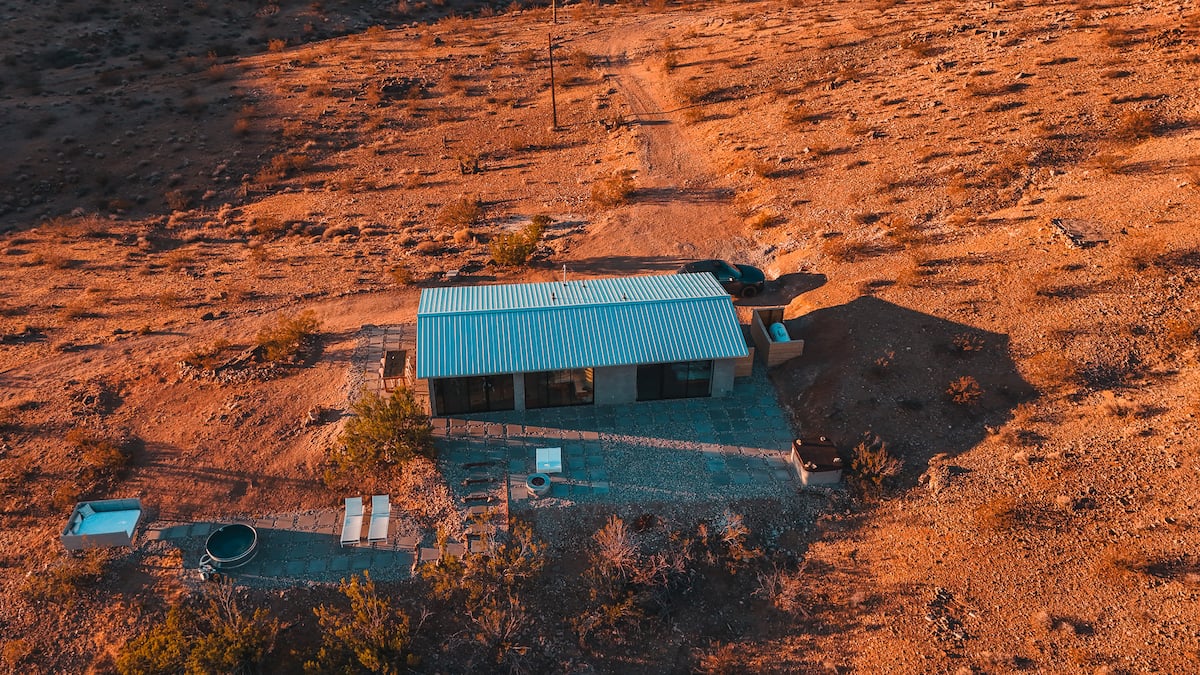 Starfire2 1950s hilltop home in the off-grid desert, one of the best Airbnbs in Joshua Tree, California
